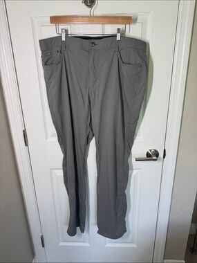 Ascend Bass Pro Shops outdoor activewear Gorp core nylon pants gray 40 x 34